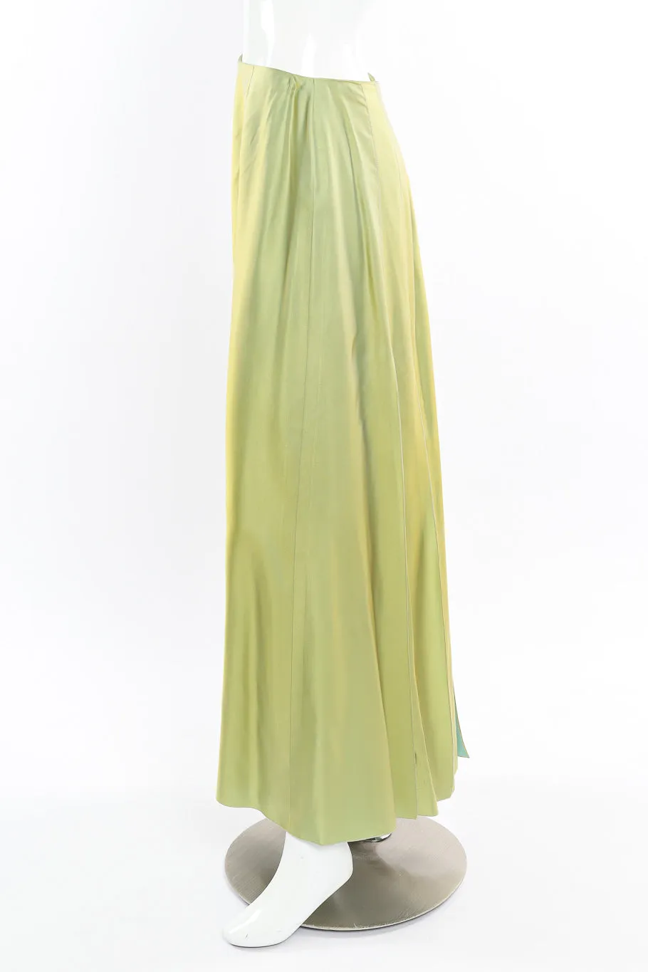 2000C Pleated Maxi Skirt