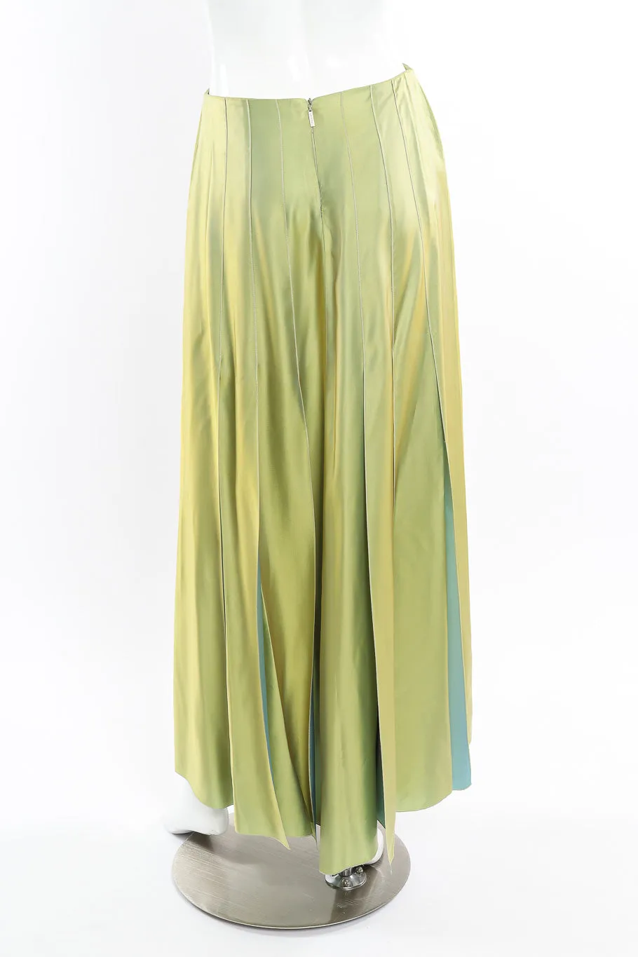 2000C Pleated Maxi Skirt