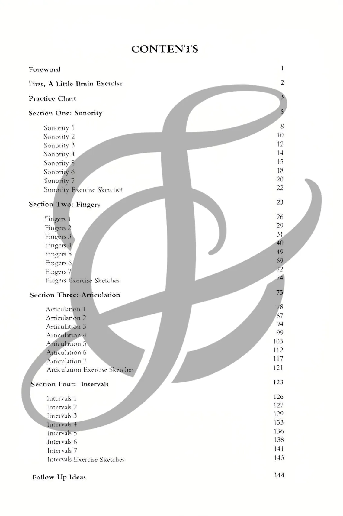 28 Day Warm Up Book (Studies and Etudes)
