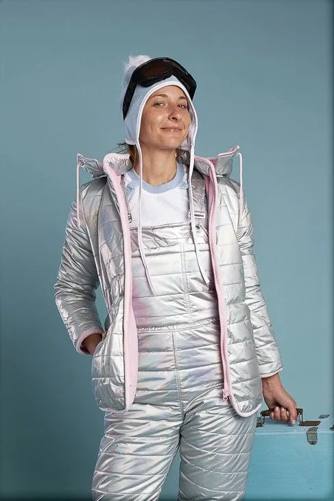 2in1: ADULT BABY SPACE SET JACKET AND DUNGAREES