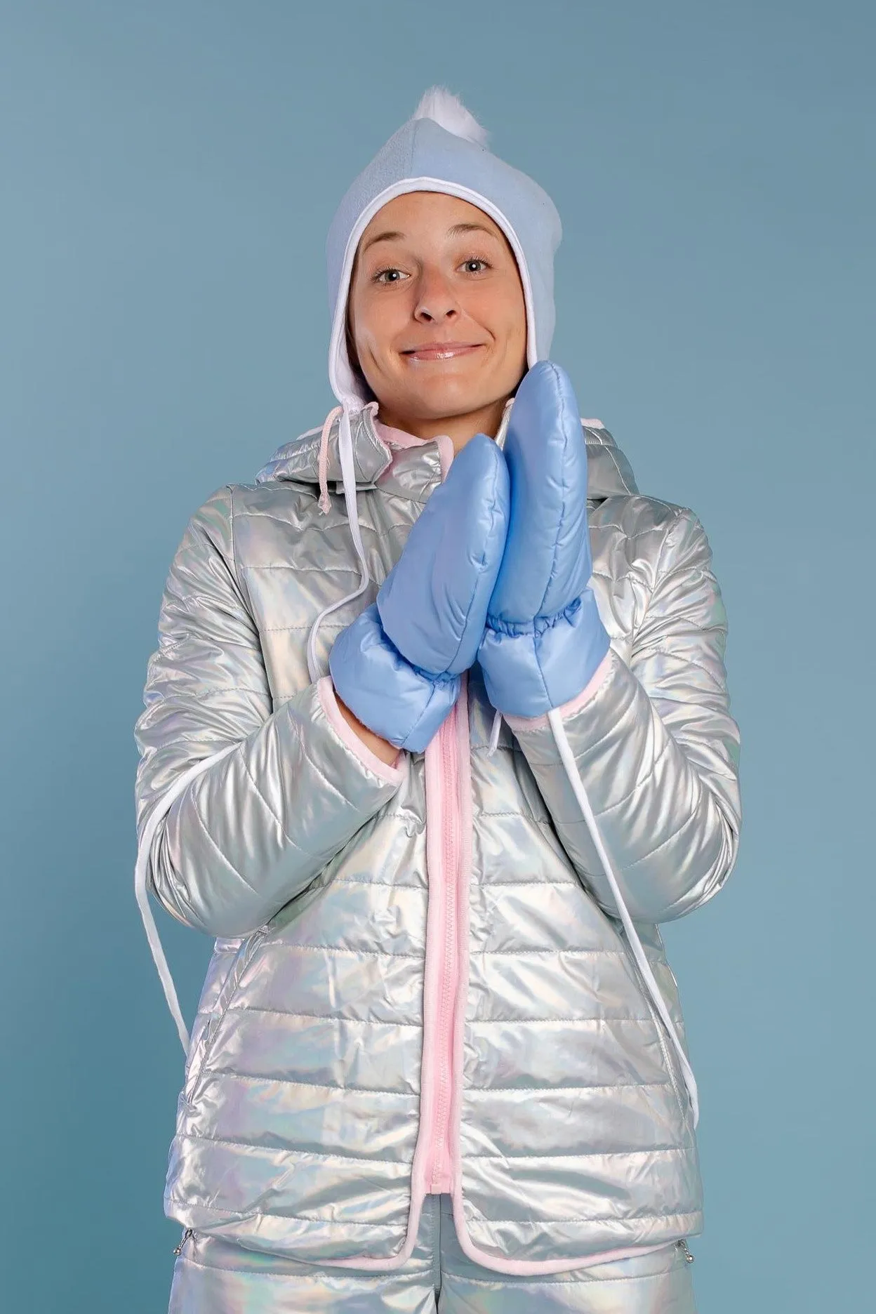 2in1: ADULT BABY SPACE SET JACKET AND DUNGAREES