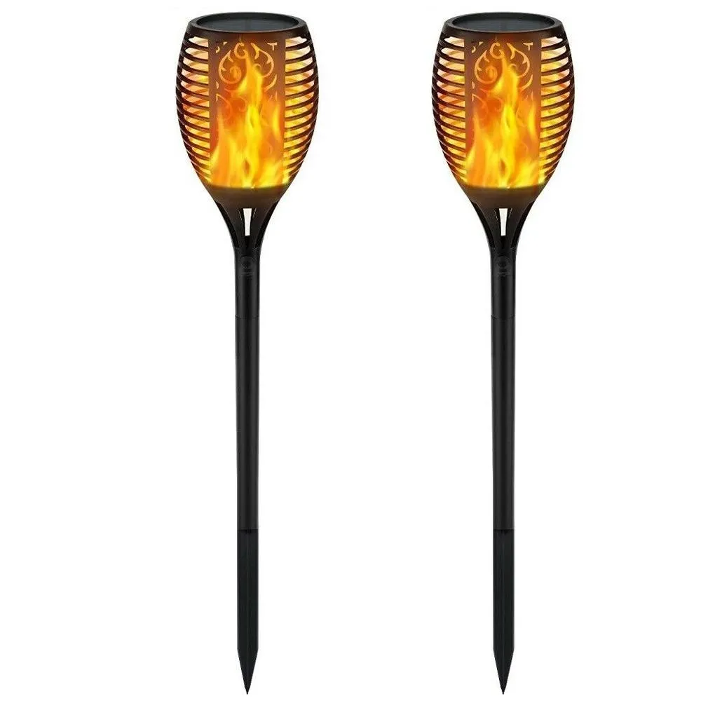 33 Led Outdoor Waterproof Solar Powered Small Torch Flame Light SP