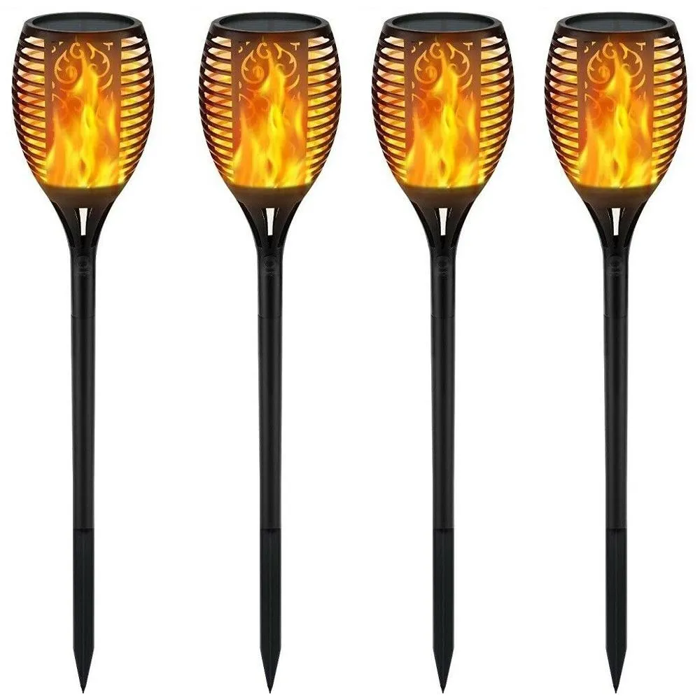 33 Led Outdoor Waterproof Solar Powered Small Torch Flame Light SP