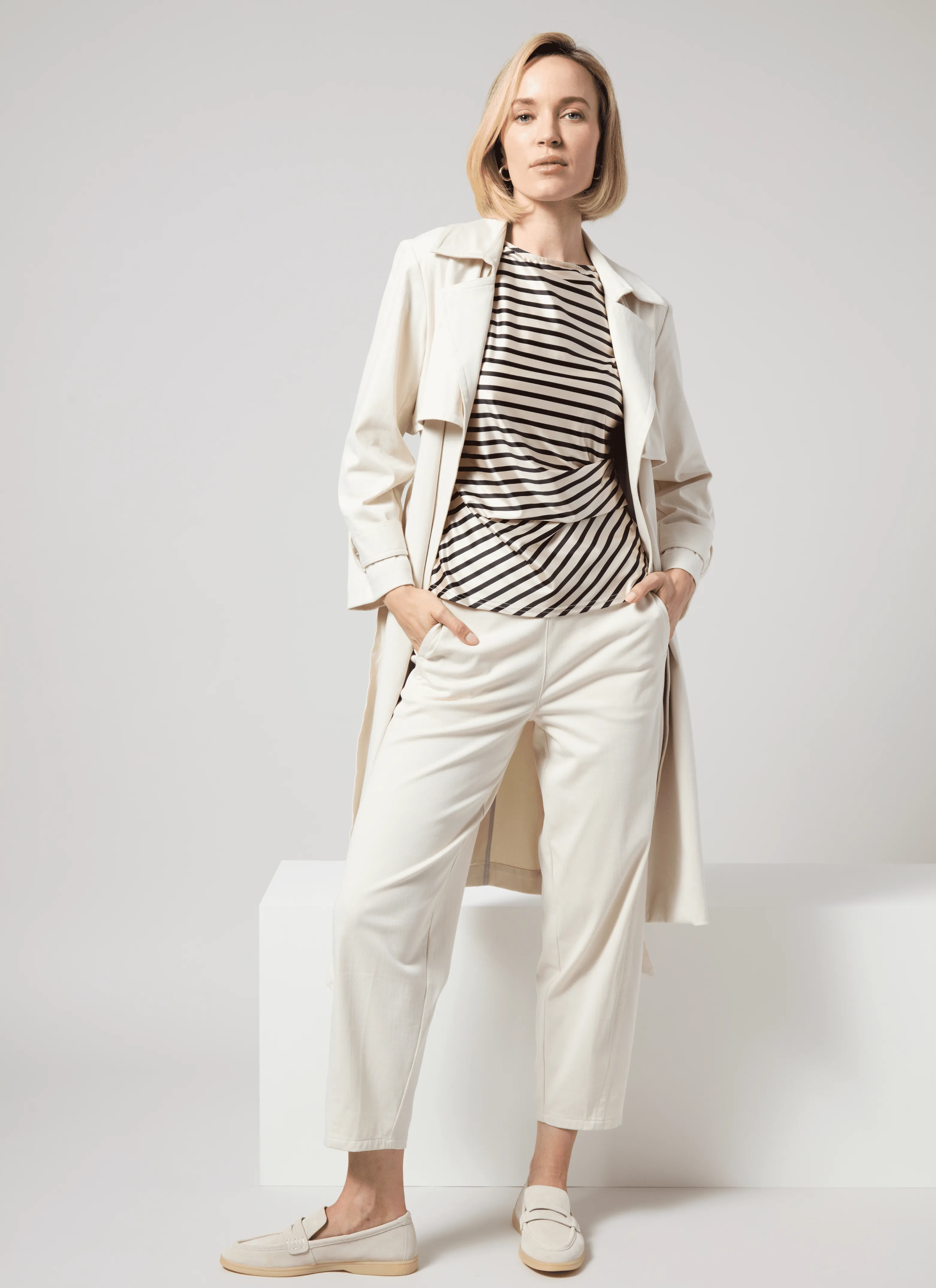 Anelise Barrel Trouser (26" Inseam)