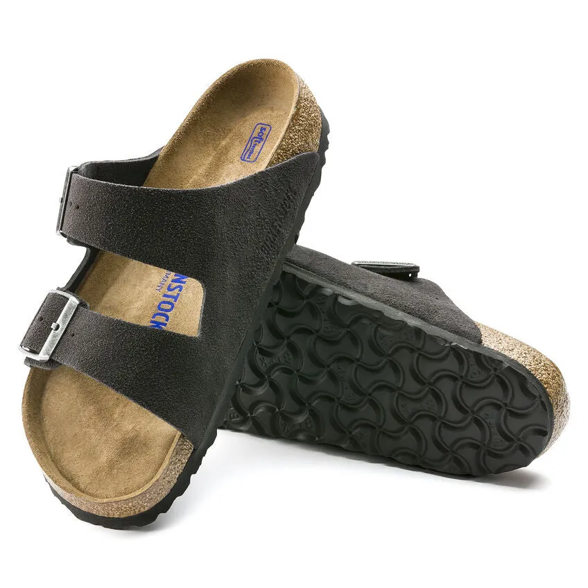 Arizona Soft - Velvet Grey Suede||Arizona assise plantaire souple - Suède Velvet grey