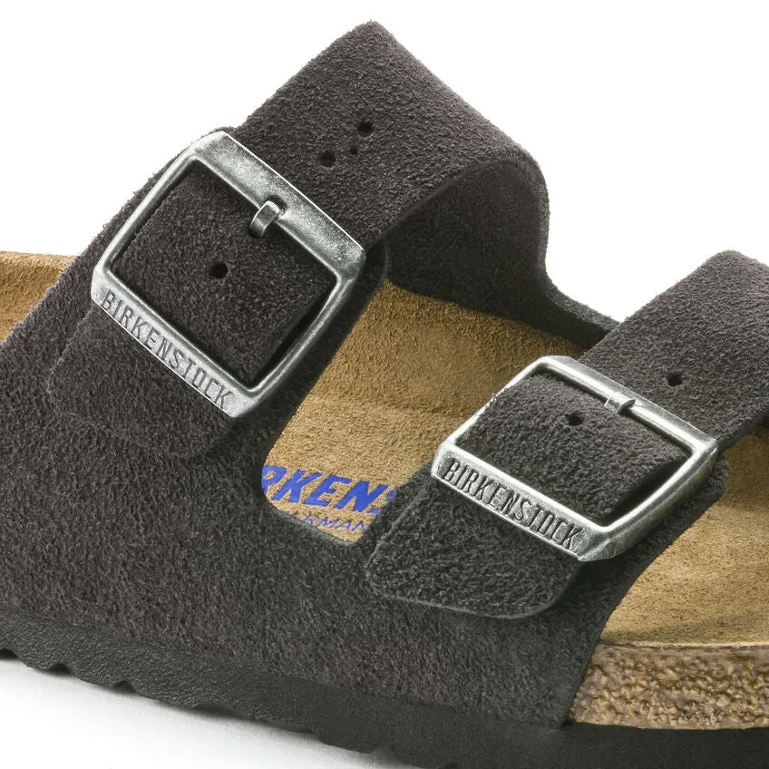 Arizona Soft - Velvet Grey Suede||Arizona assise plantaire souple - Suède Velvet grey