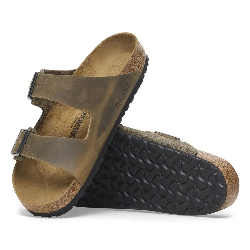ARIZONA SUEDE OILED LEATHER THYME MIXED LEATHER R