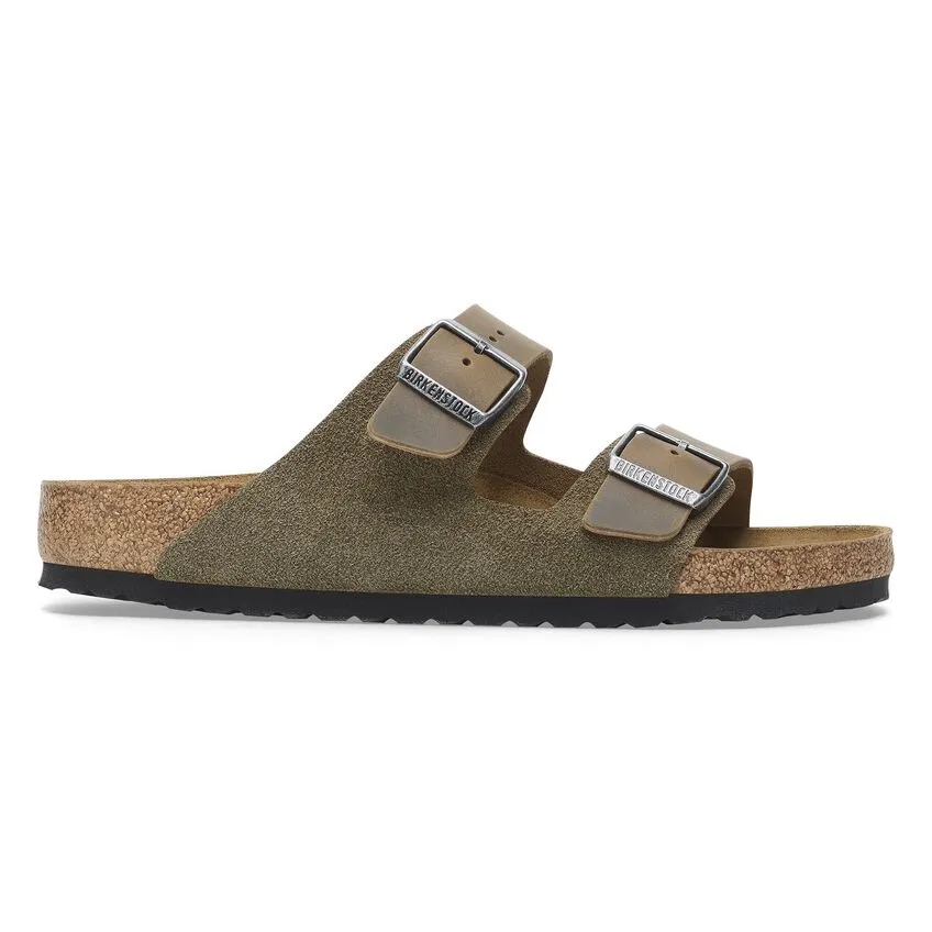 ARIZONA SUEDE OILED LEATHER THYME MIXED LEATHER R