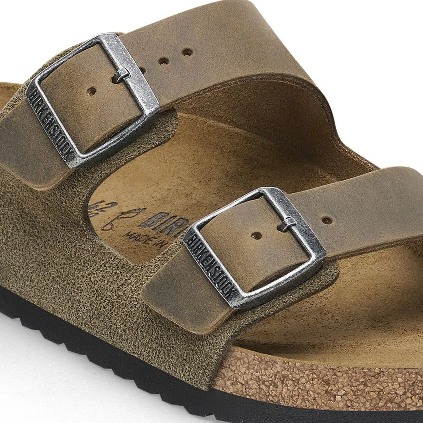 ARIZONA SUEDE OILED LEATHER THYME MIXED LEATHER R