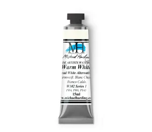 ARTISTS WATERCOLOUR TUBE- 15ml - MICHAEL HARDING - 	Warm White