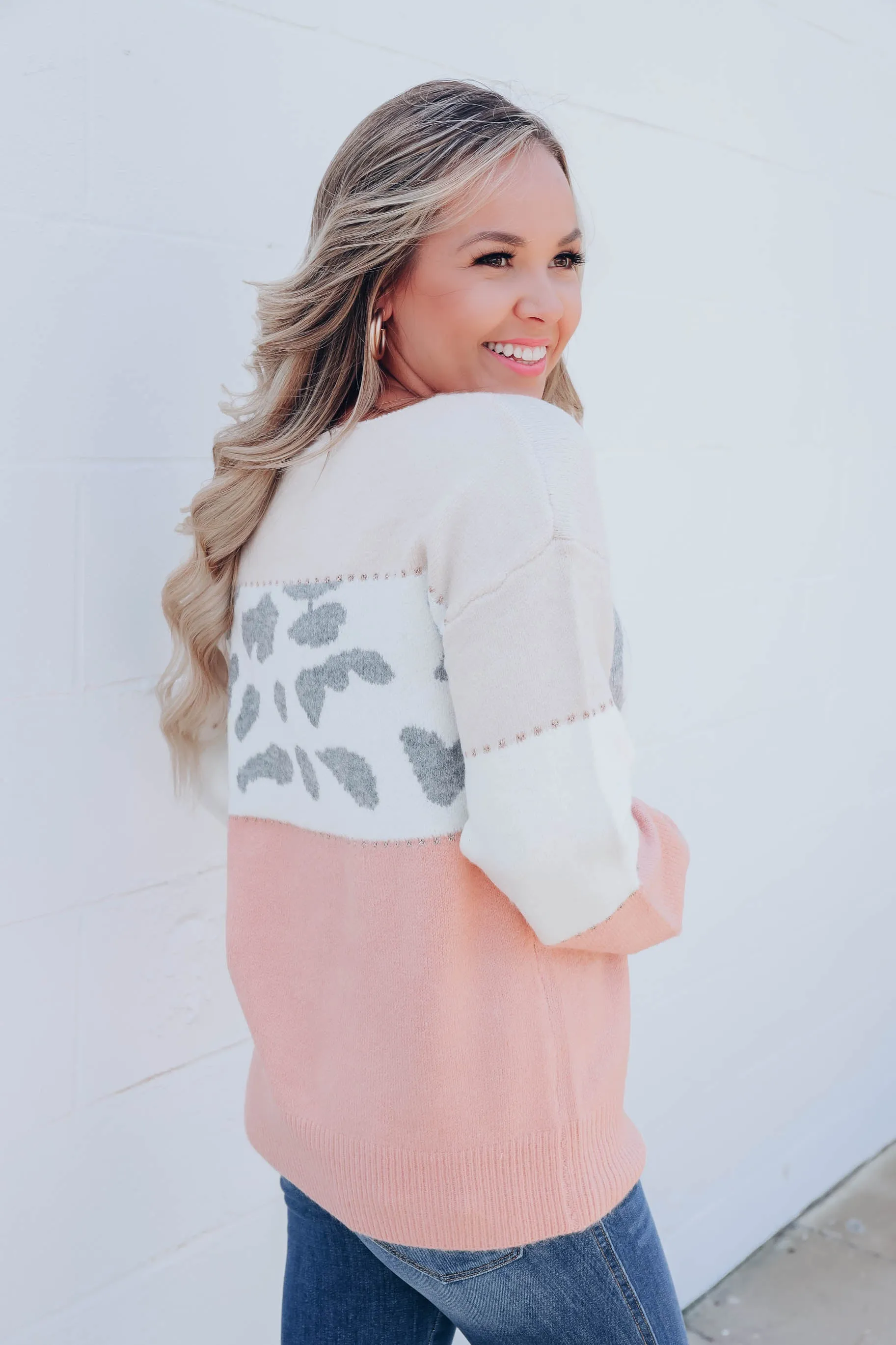 Autumn Breeze Color Block Sweater