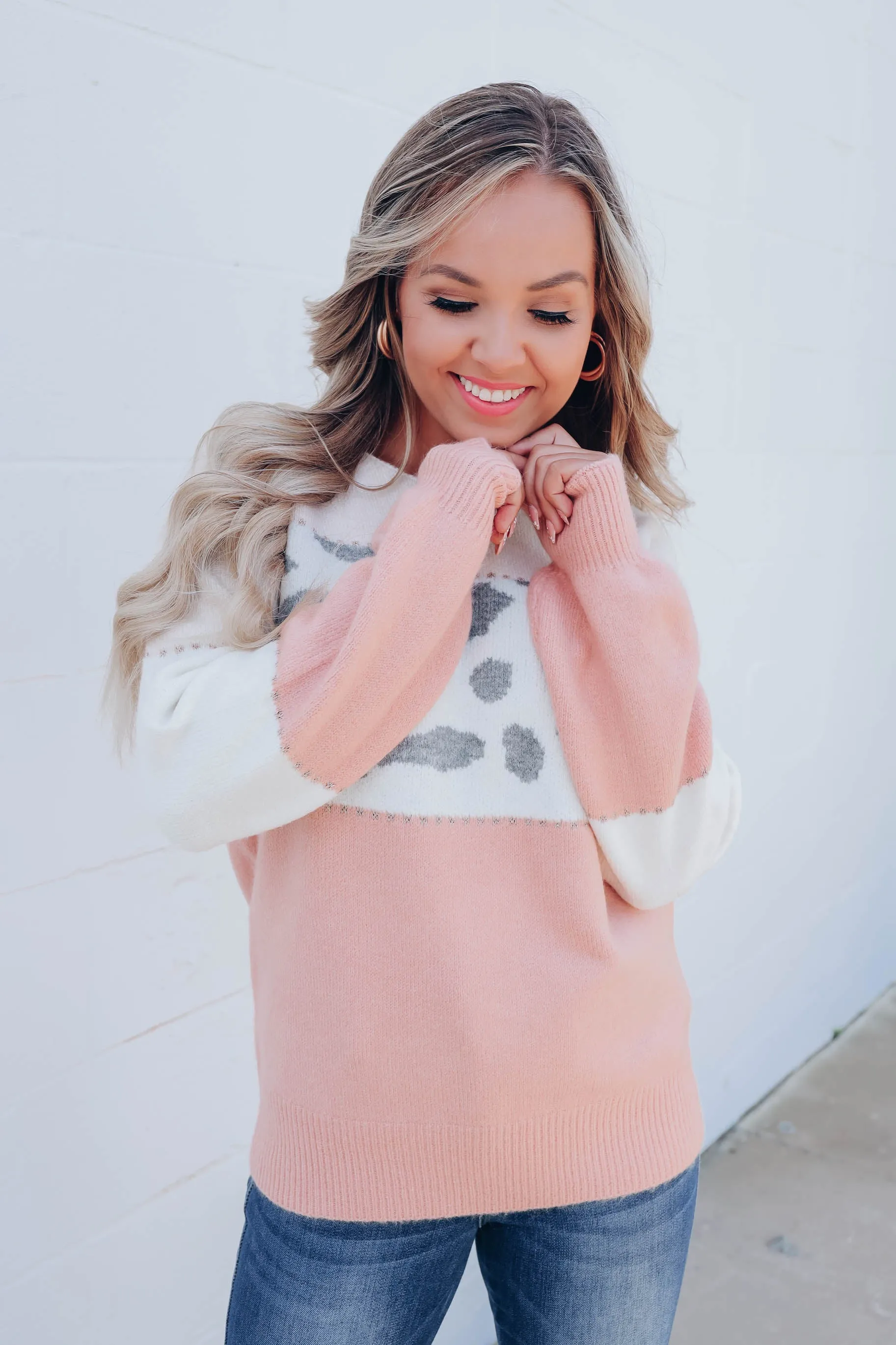 Autumn Breeze Color Block Sweater