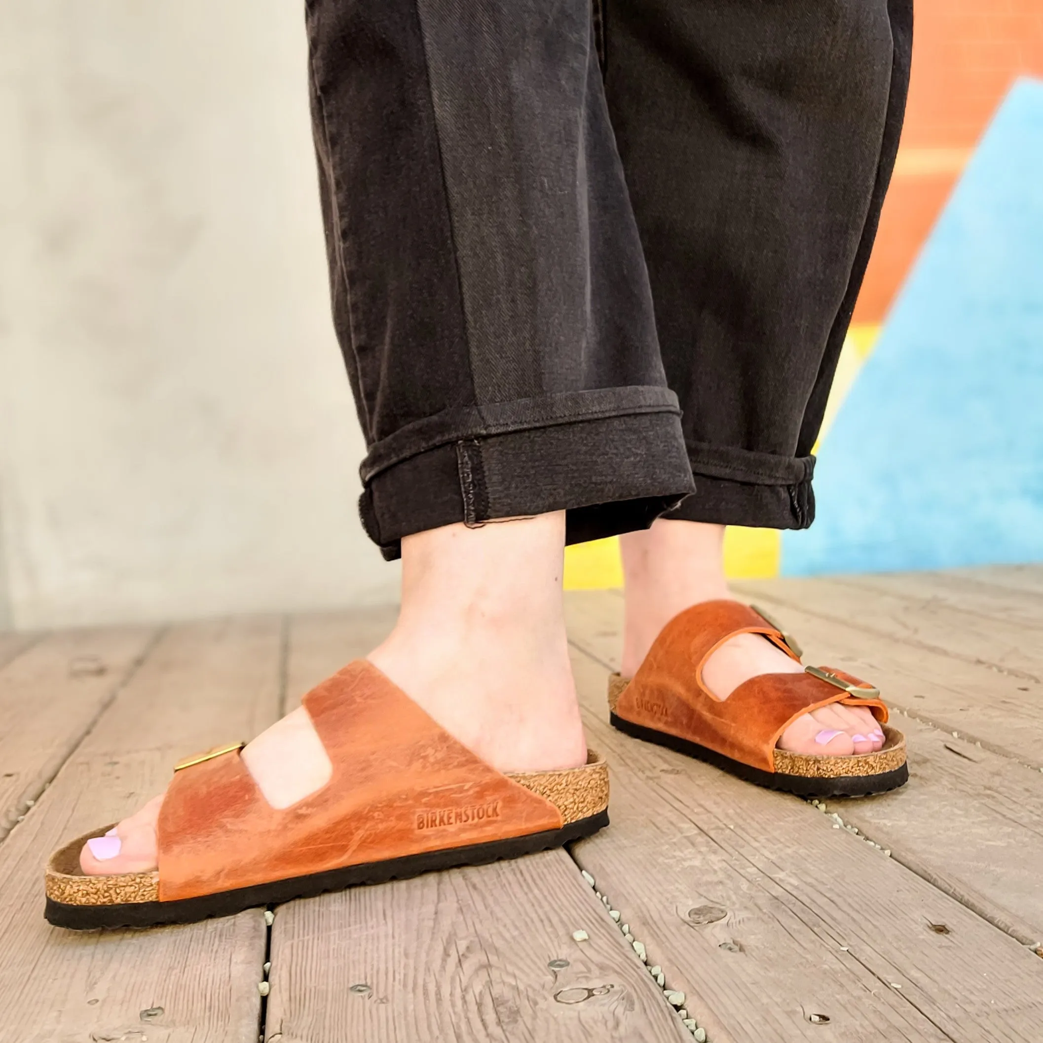 Birkenstock Arizona - Burnt Orange
