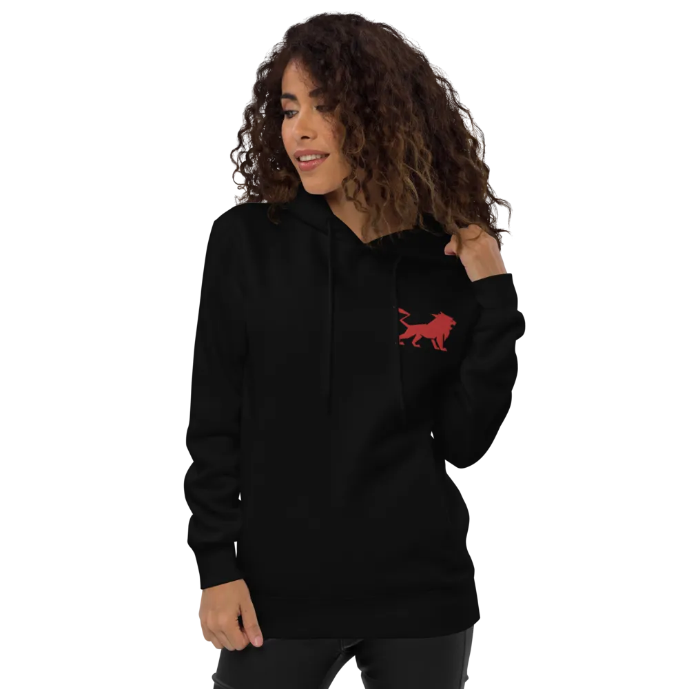 Black Unisex fashion hoodie