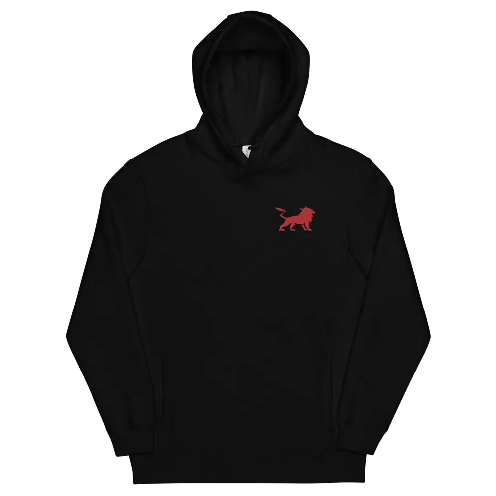 Black Unisex fashion hoodie