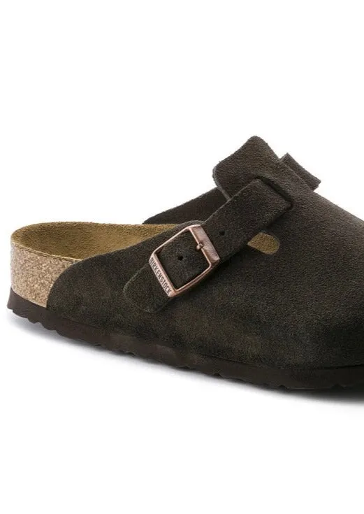 Boston Mocca Suede Leather