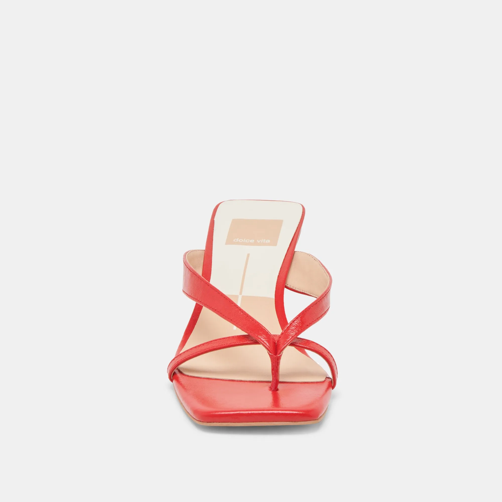 BREVEL WIDE HEELS CHILI LEATHER