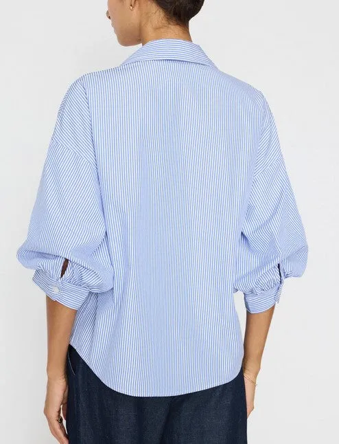 Brochu Walker Kate Shirt - Blue Stripe