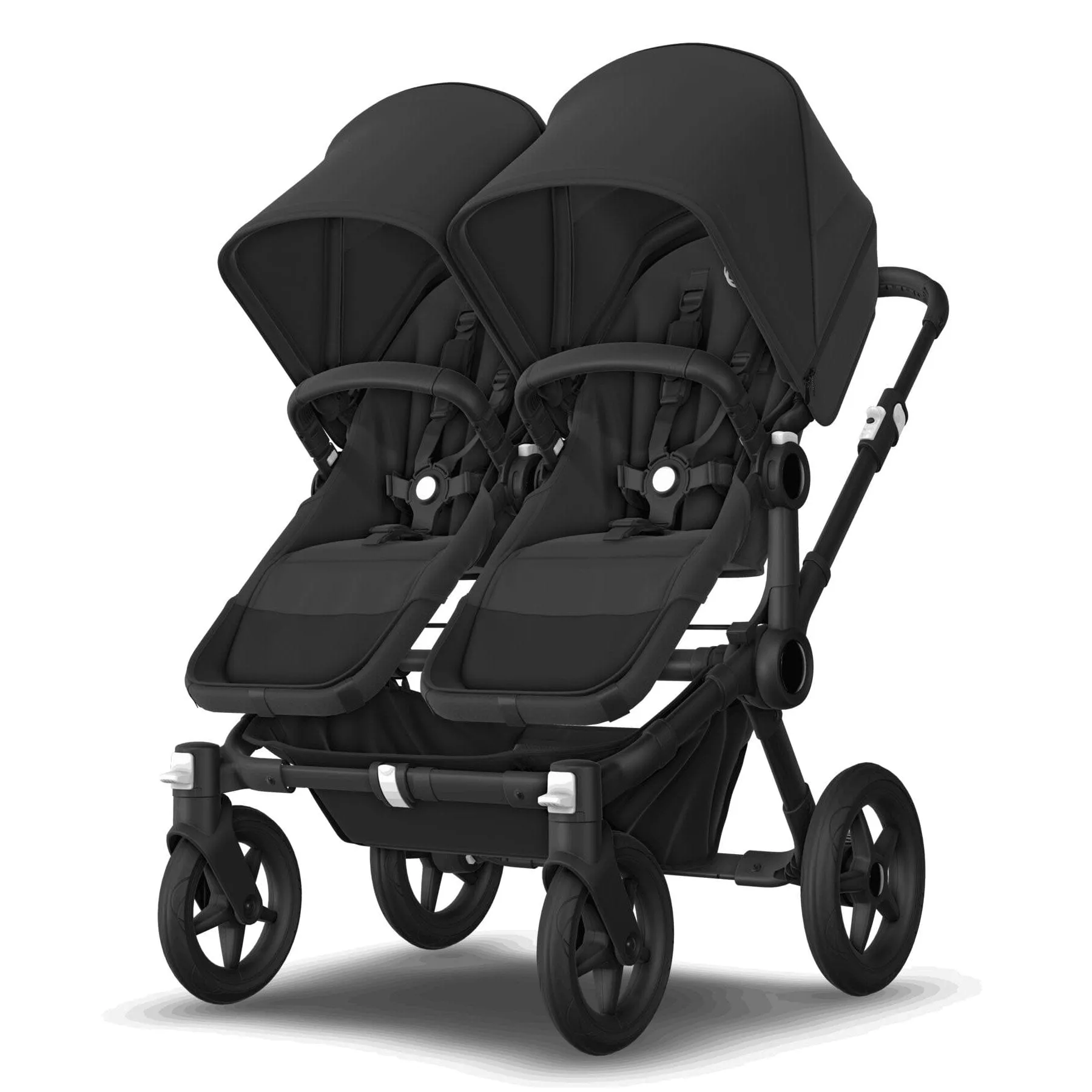 Bugaboo Donkey 5 Twin Complete Cloud T Travel System in Midnight Black