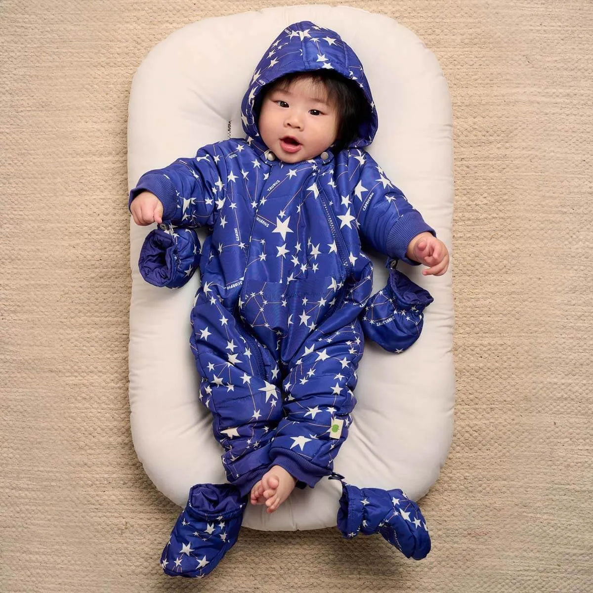 Bute - Navy Constellation Baby Snowsuit