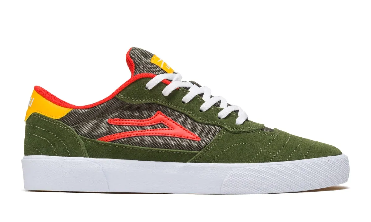 Cambridge - Olive/Yellow Suede