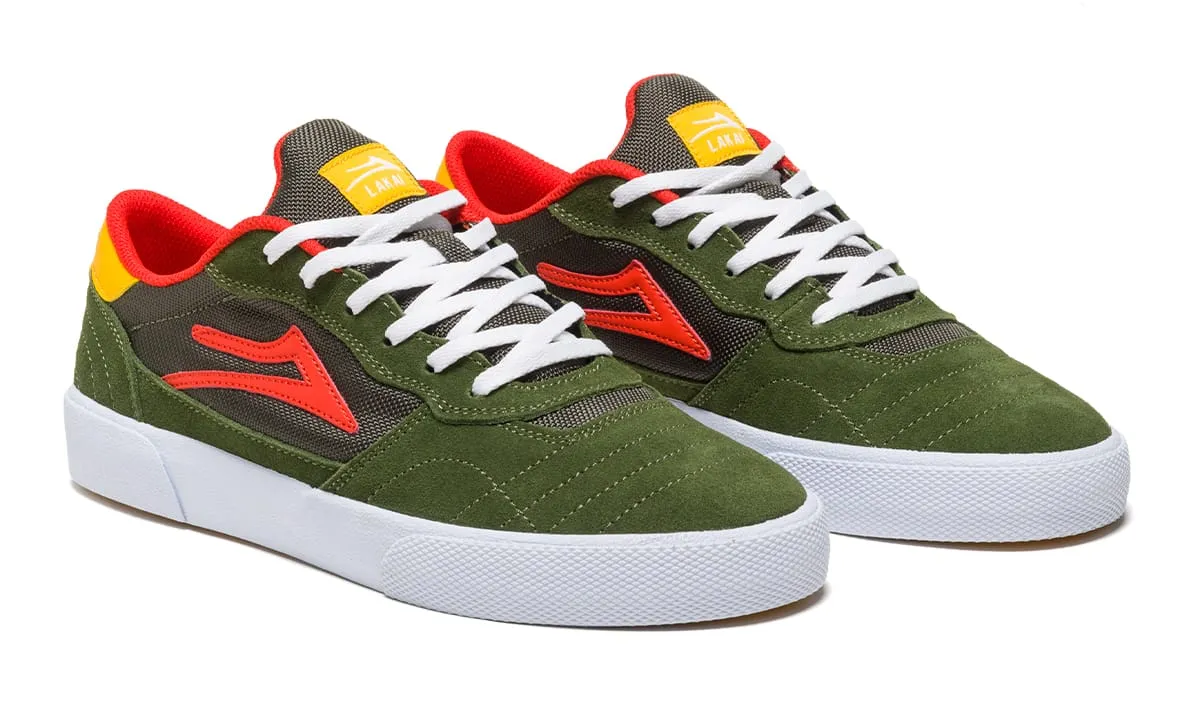 Cambridge - Olive/Yellow Suede