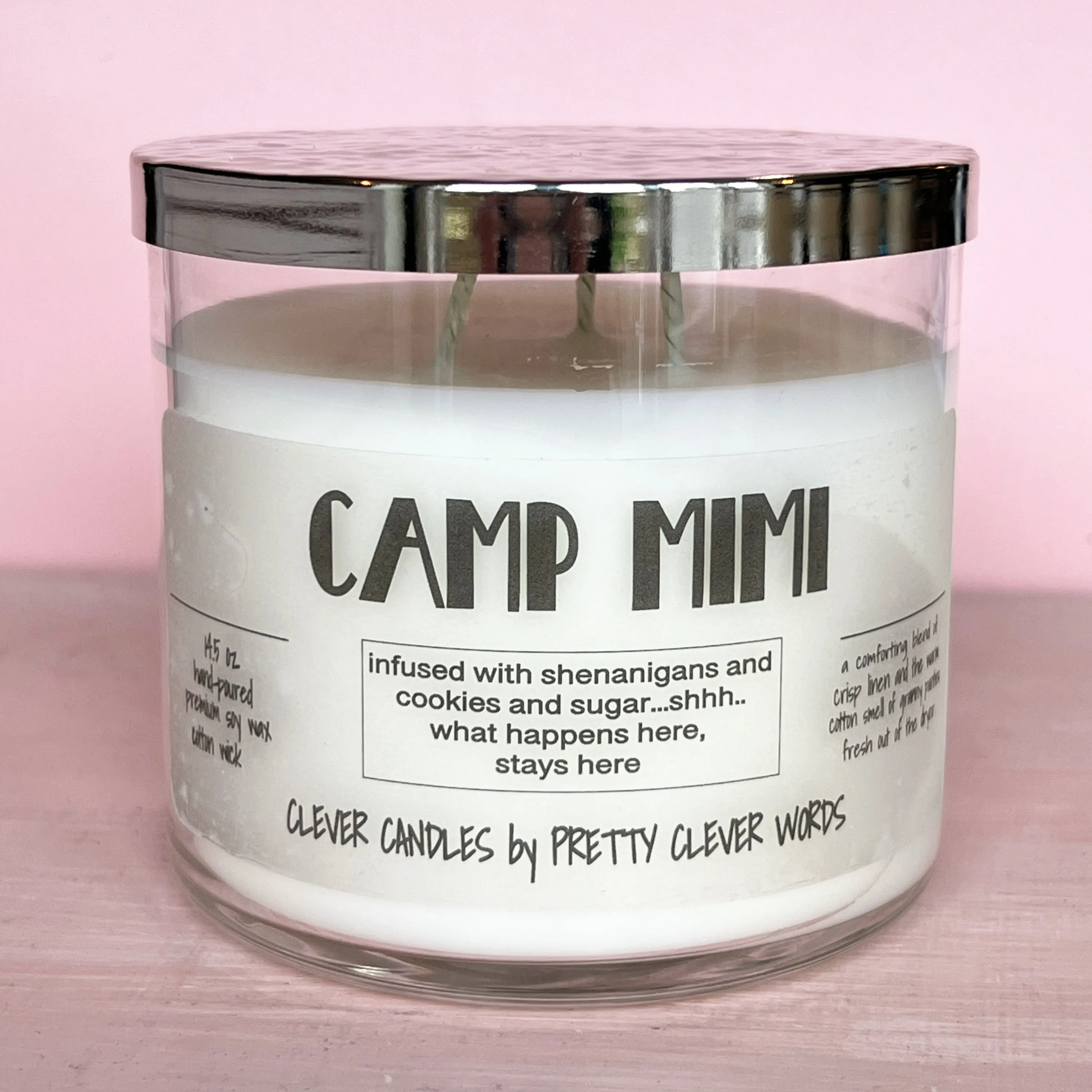 Camp Mimi -  warm cotton candle