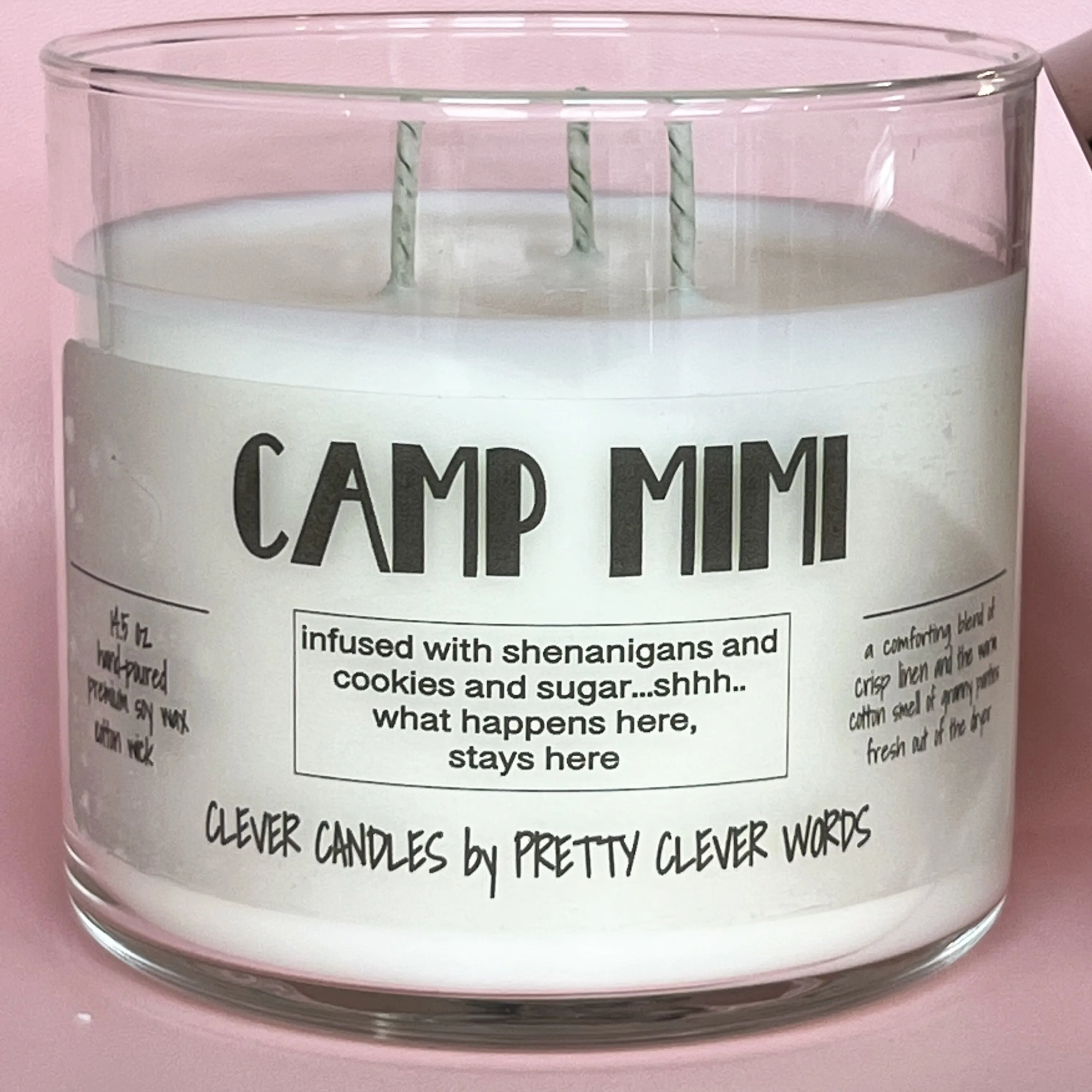 Camp Mimi -  warm cotton candle