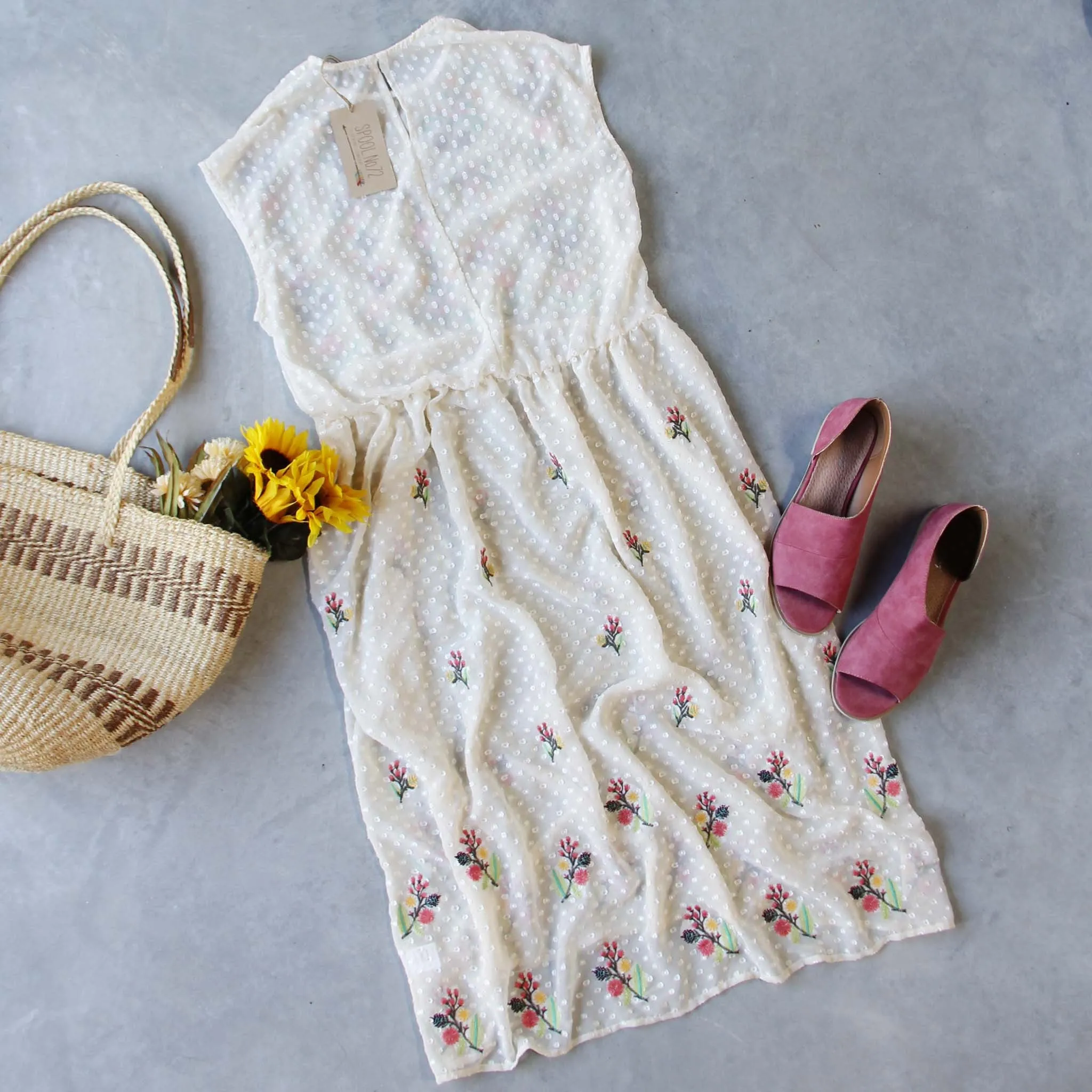 Chateau Embroidered Dress (wholesale)