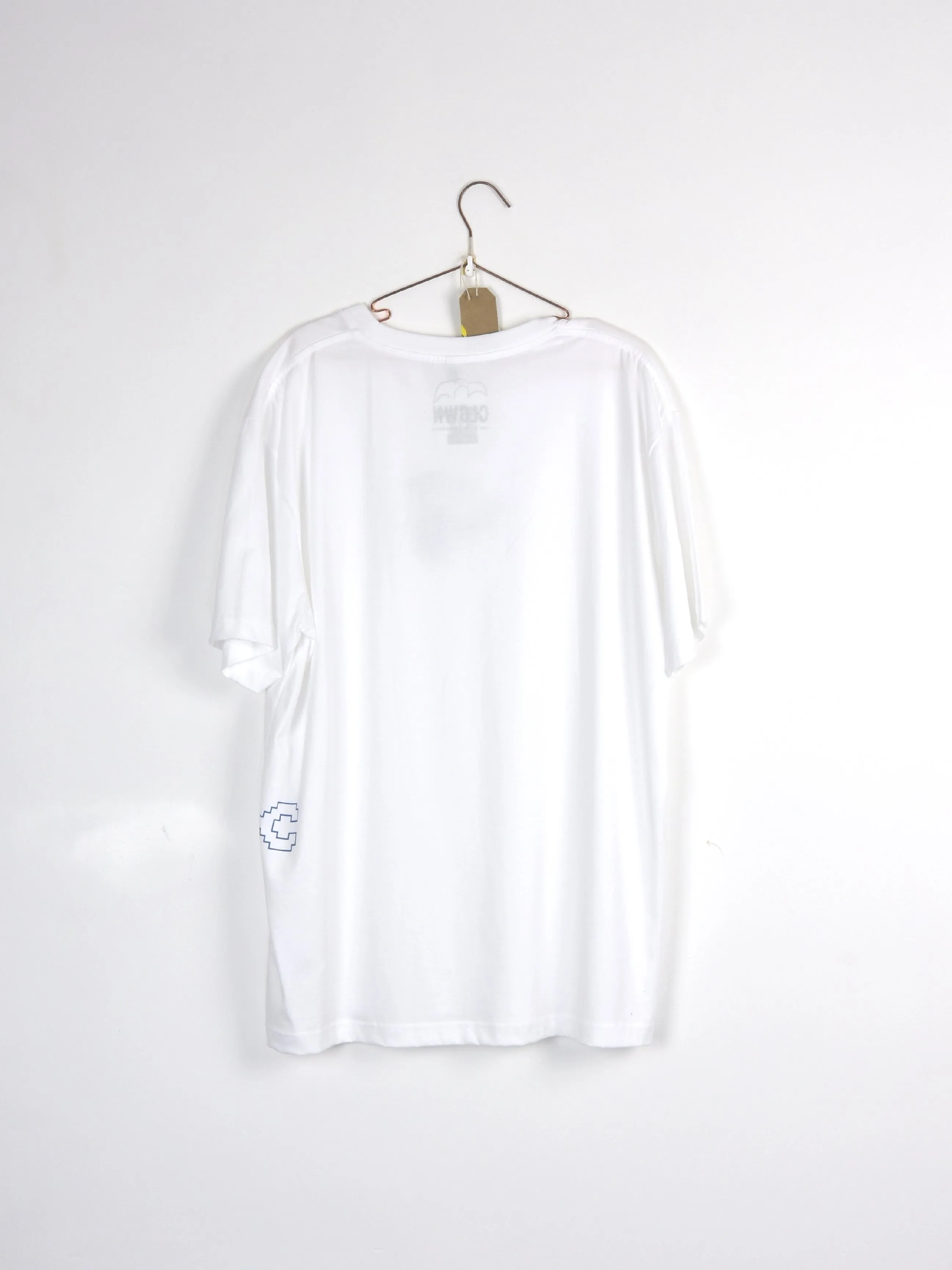 Clown Skateboards - Banksy Clown Tee White - Organic Cotton Last one Xl