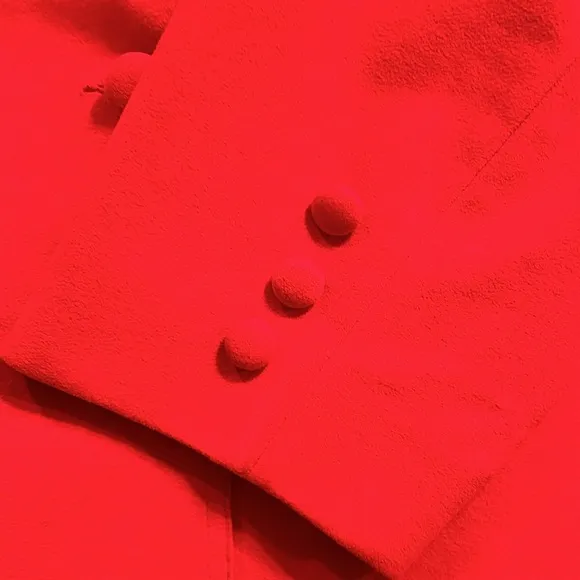 Count Romi - sz 16 Russet Red Ultra Suede Vintage Suit