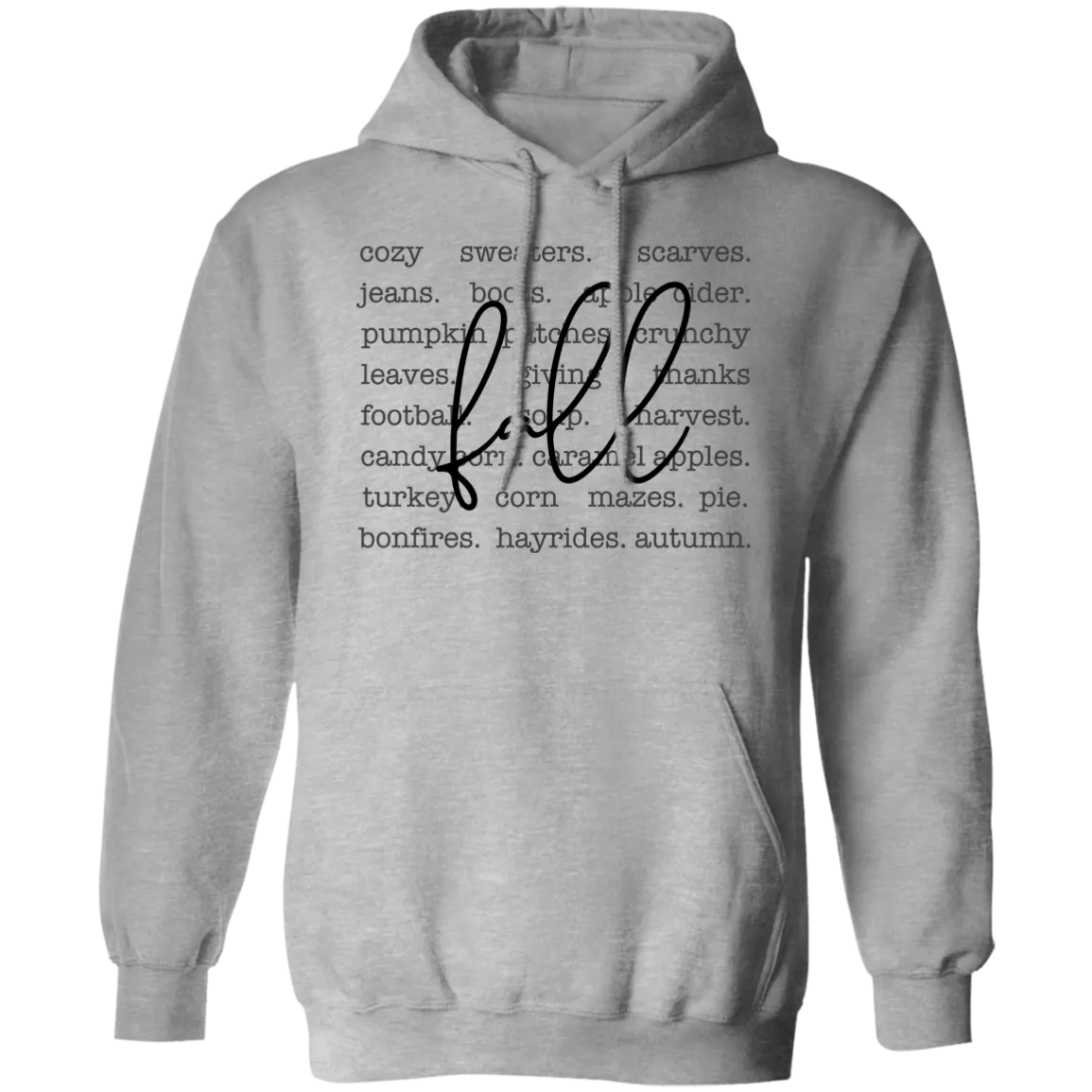 Cozy Fall Vibes Gildan Hoodie – Perfect for Autumn!