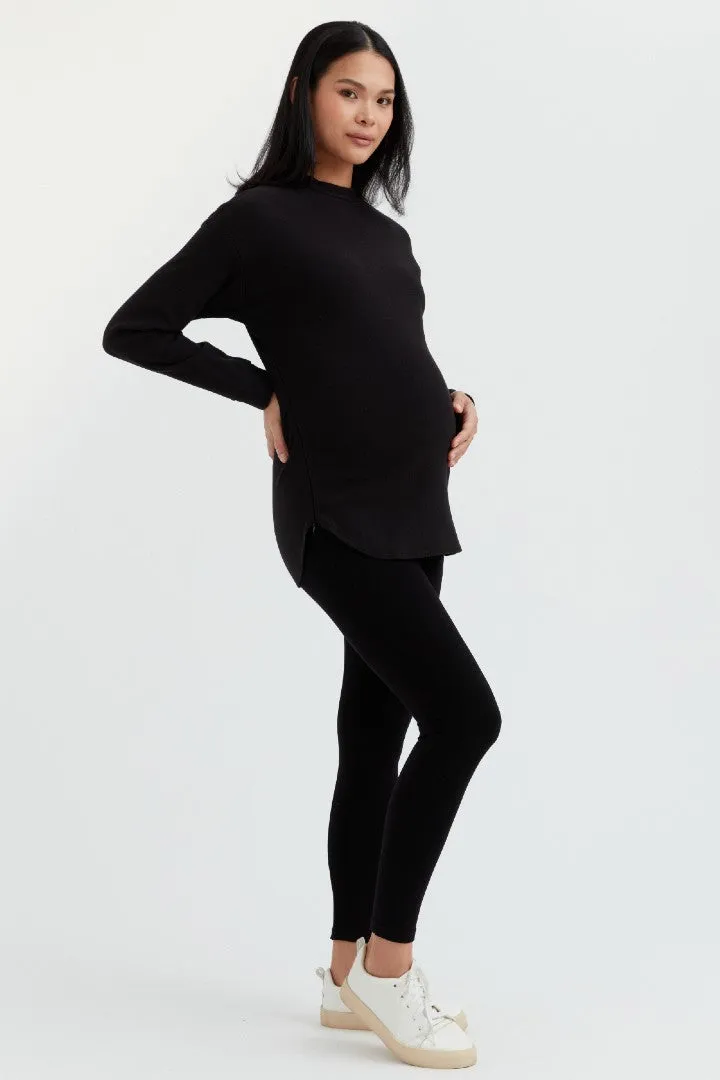 Cozy Fleece Side Zip Sweatshirt
