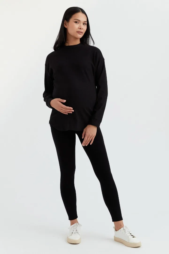 Cozy Fleece Side Zip Sweatshirt