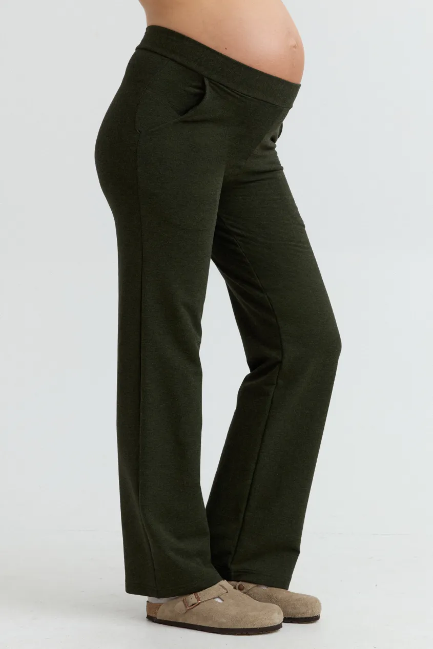 Cozy Fleece Wide-Leg Pant