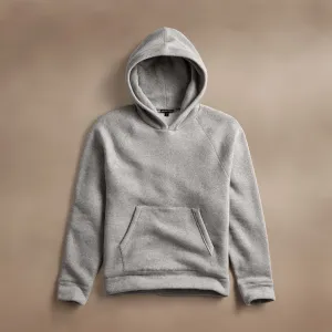 Cozy Hooded Sweatshirt - Heather Grey