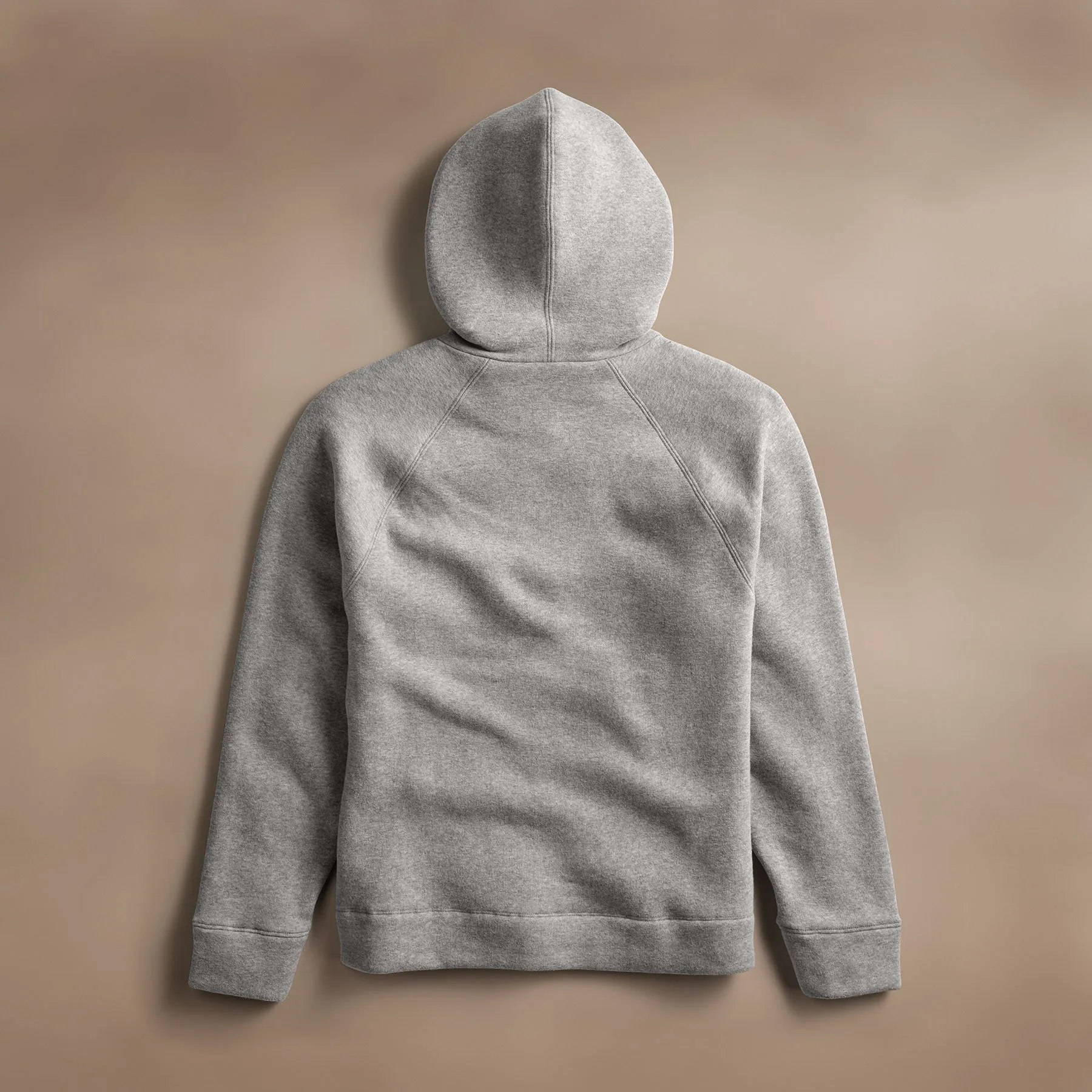 Cozy Hooded Sweatshirt - Heather Grey