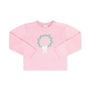 Cozy Up Sweater - Pleasant Pink, Wreath