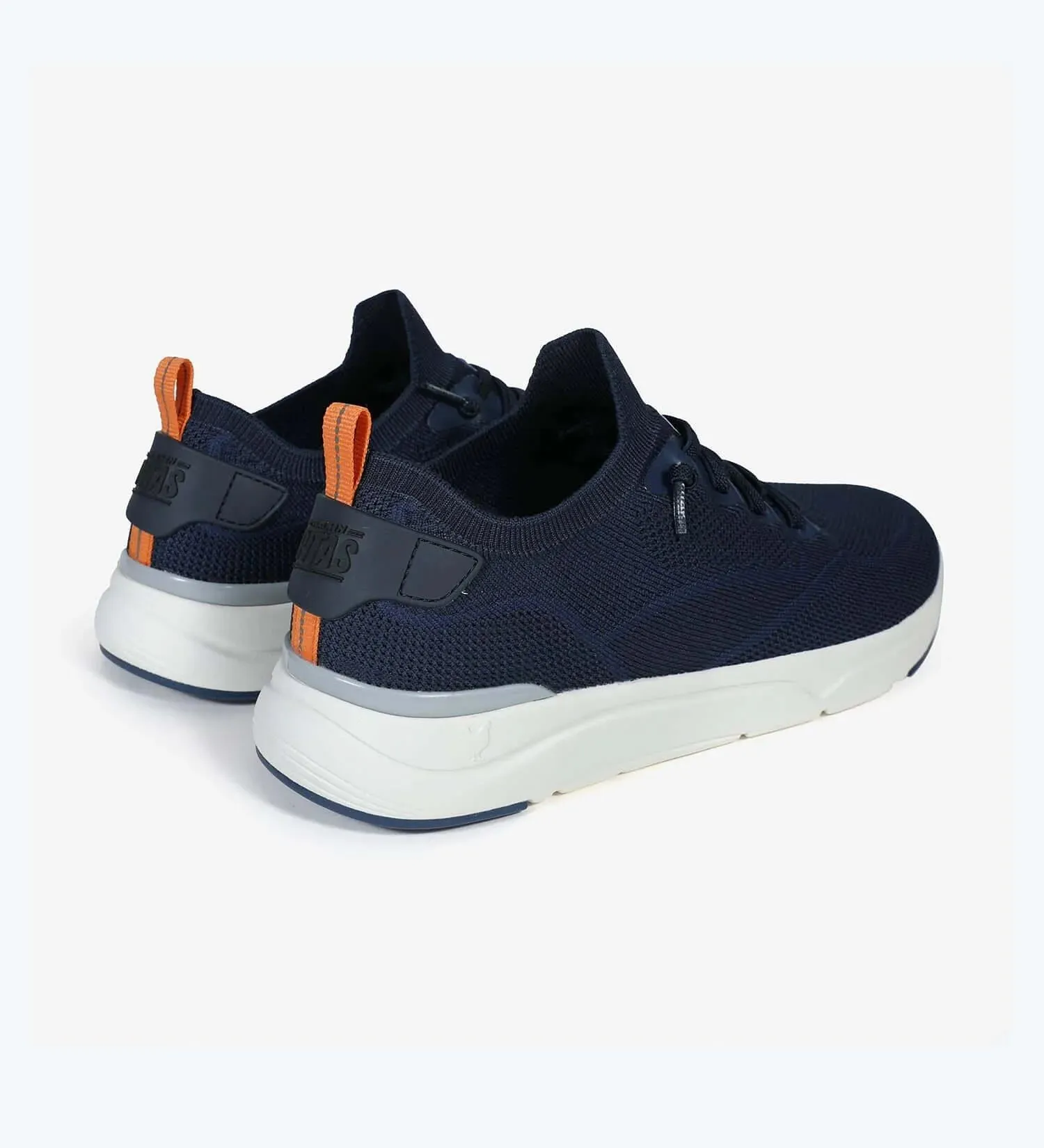 Cue Slip On Knit Canvas Sneaker Navy