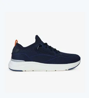 Cue Slip On Knit Canvas Sneaker Navy