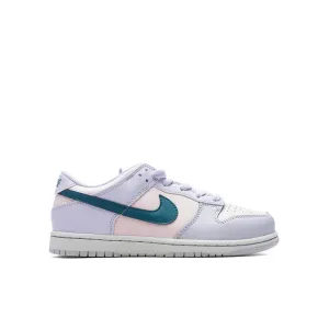 Dunk Low (PS) - Football Grey/Mineral Teal/Pearl Pink