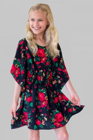 Eliza Girl's Black Tunic