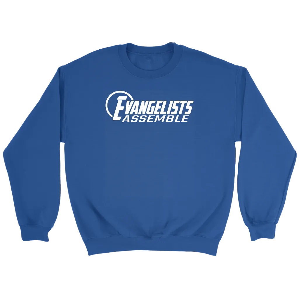 Evangelists Assemble Crewneck Part 1
