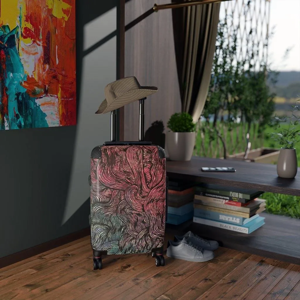 Explosive Thoughts Carryon  Suitcase