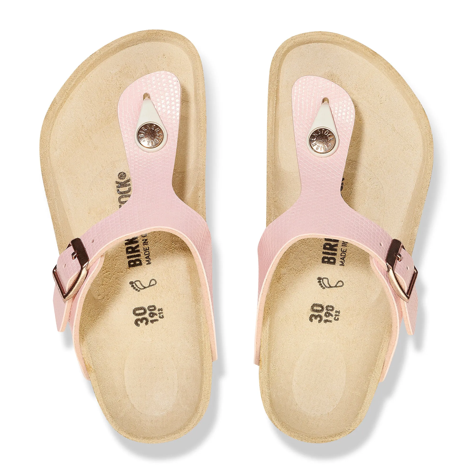 Gizeh Kids - Shiny Lizard Light Rose Birko-Flor||Gizeh pour enfants - Birko-Flor rose pâle lézard brillant