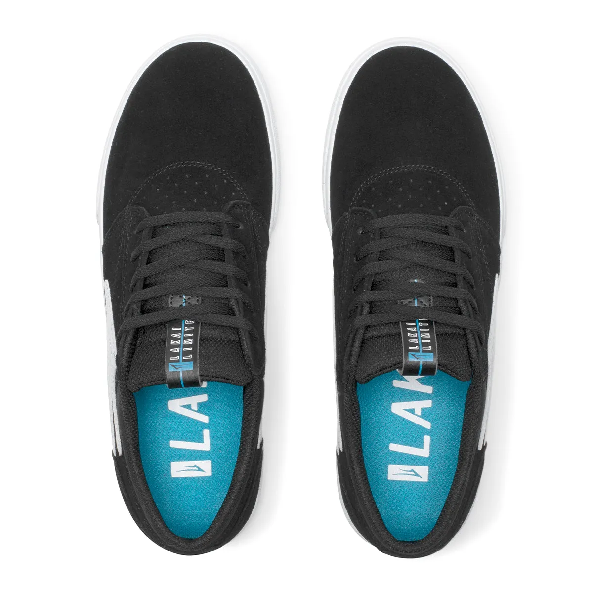 Griffin - Black Suede