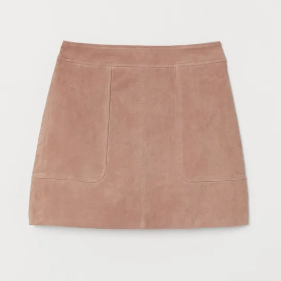 H&amp;M Suede Skirt