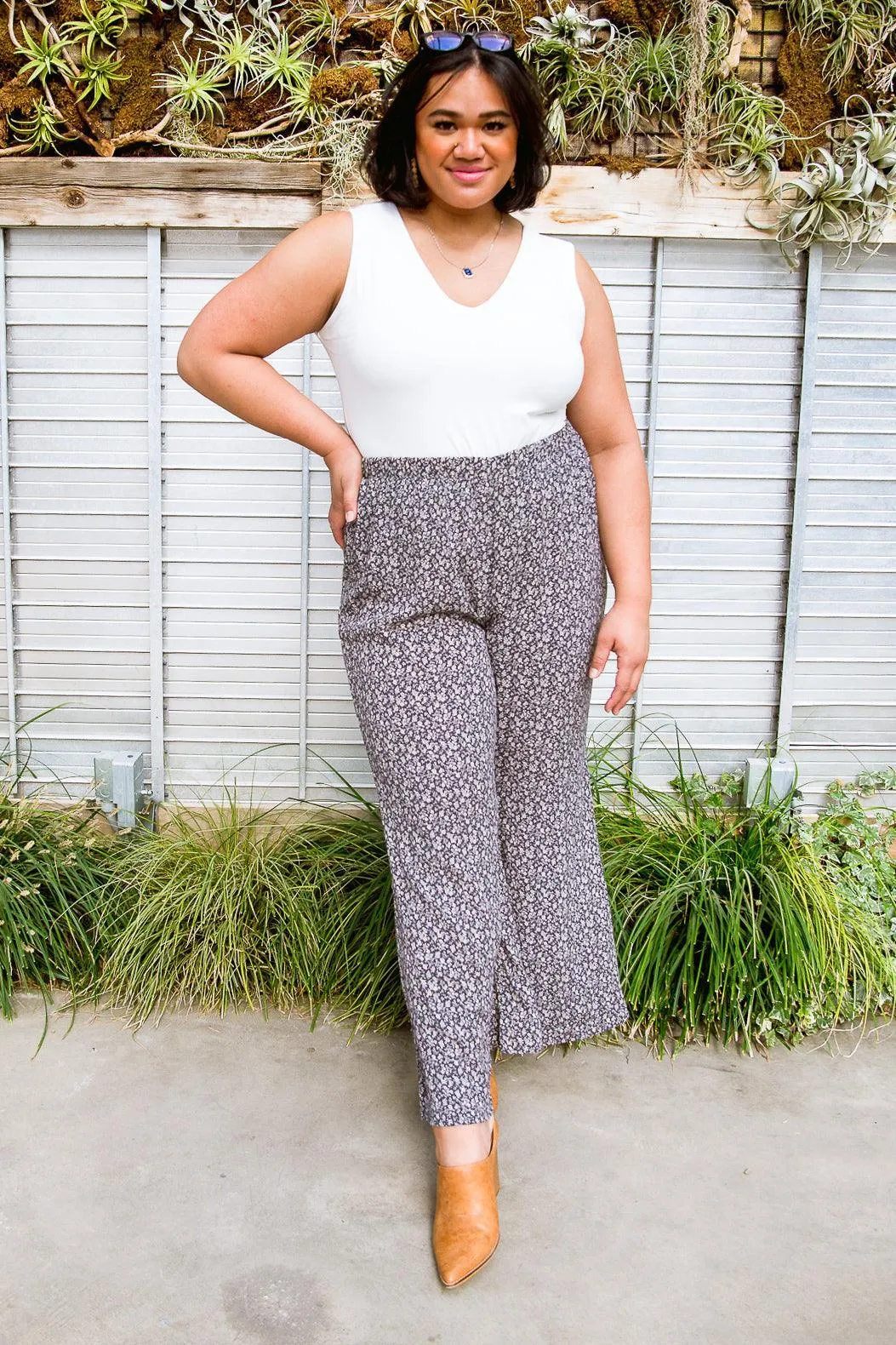 Hazel Blues® | City Views Wide Leg Pants