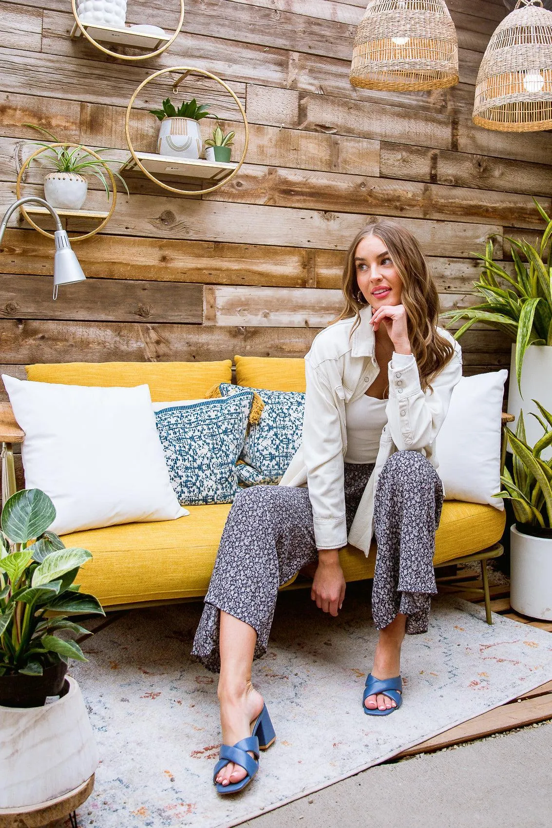 Hazel Blues® | City Views Wide Leg Pants
