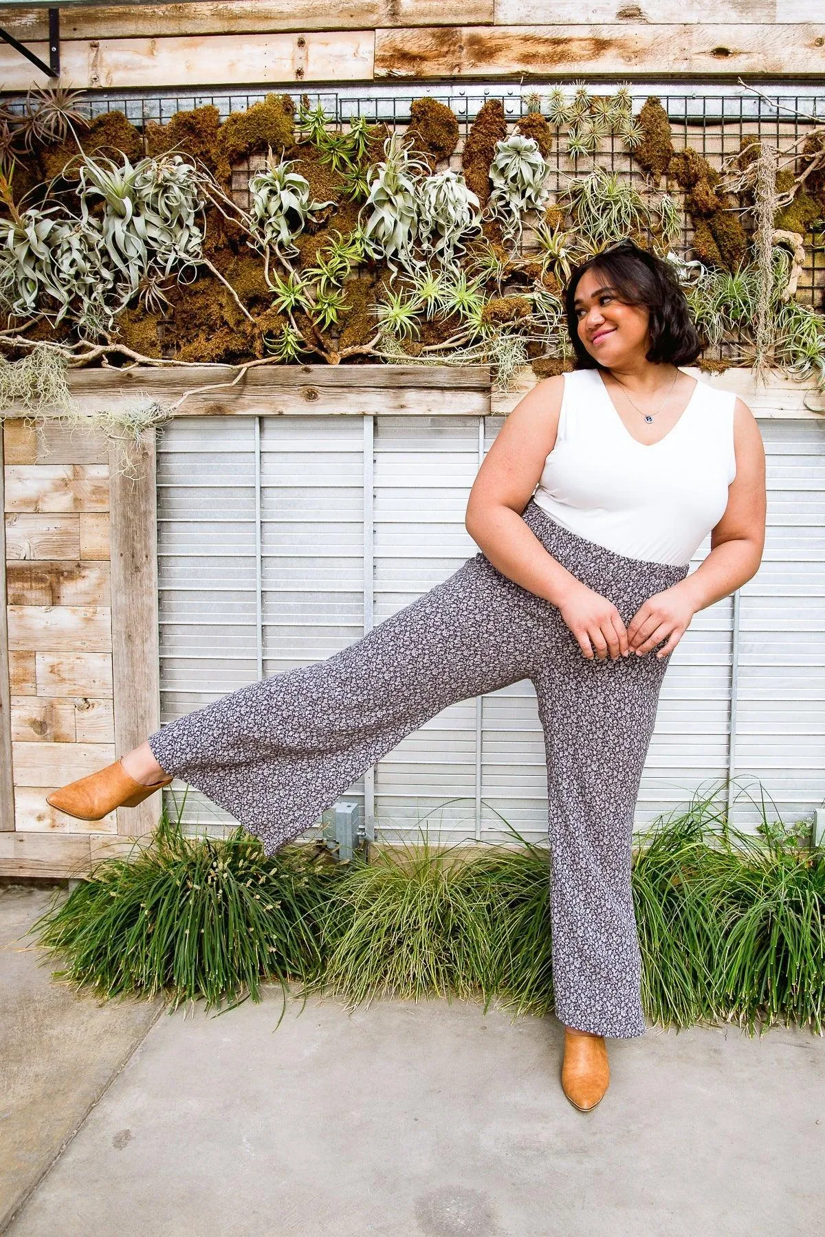 Hazel Blues® | City Views Wide Leg Pants